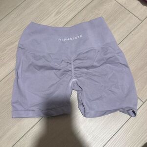Alphalete Women's Lavender workout  Shorts